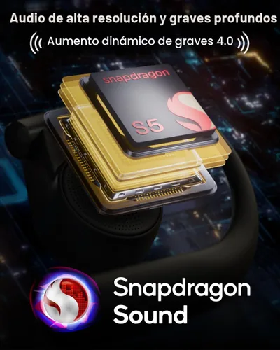Miniatura 4 de Cleer ARC 5 - Auriculares de oreja abierta con ganchos, audio espacial Dolby y THX, tiempo de reproducción de 60 horas, carga rápida, impermeables