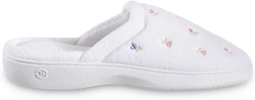 Miniatura 6 de isotoner Pantuflas tipo zueco bordadas extra pequeñas para mujer