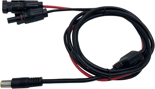 Miniatura 3 de Conector de panel solar a cable adaptador de CC de 0.315 in, compatible con conector solar, generador solar, estación de energía portátil y panel