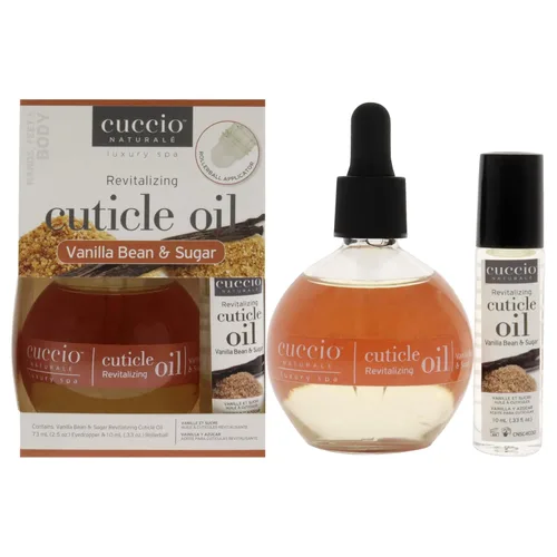 Miniatura 8 de Cuccio Naturale - Juego de aceite revitalizante para cutículas, proporciona hidratación intensa, repone y fortalece las uñas, promueve una piel más