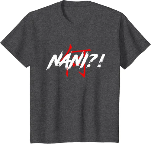 Miniatura 35 de Nani Meme Anime Japanese Camiseta, Negro, S