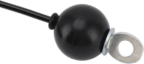 Miniatura 8 de Sistema de polea de fitness resistente, cable ajustable, cuerda de alambre de acero, gimnasio, ejercicio en casa, color negro