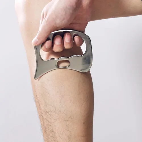 Miniatura 3 de IASTM Tool Gua Sha - Juego de 6 raspadores musculares de acero inoxidable para terapia de tejidos blandos y reducir brazos, piernas, espalda