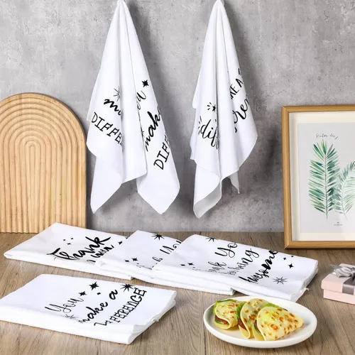 Miniatura 6 de Kinlop 6 piezas de regalos de agradecimiento para empleados, paños de té, regalo de agradecimiento, pastor de cocina, regalos de cumpleaños, toallas