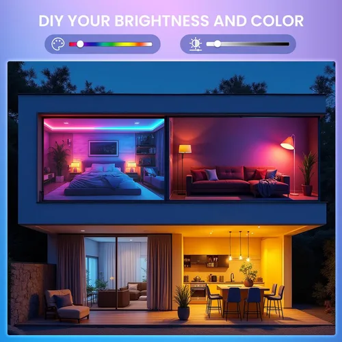 Miniatura 3 de Bombilla LED E12 que cambia de color con control remoto 2 W E12 bombilla multicolor RGB/3000K/6000K/Base de candelabro regulable Bombillas de luz