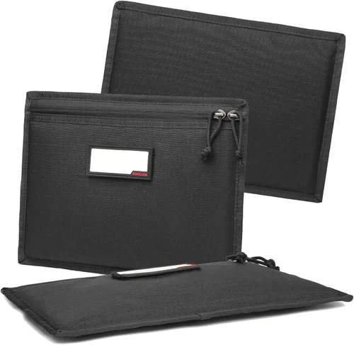 Miniatura 3 de Paquete de 3 fundas para pistola, funda suave para pistola táctica, bolsa de almacenamiento para caza, campo de tiro, deportes, 4 parches