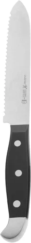 Miniatura 10 de HENCKELS Cuchillo de chef compacto de 3 pulgadas ultraafilado, diseñado en Alemania con más de 100 años de maestría, color negro/acero inoxidable