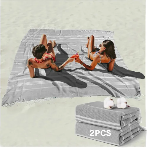 Miniatura 54 de Manta Gigante Extra Grande Fina Manta Boho Antfuny Manta de Playa Turca Toalla Jumbo Extra Grande XL XXL Grande Sobredimensionada Accesorios