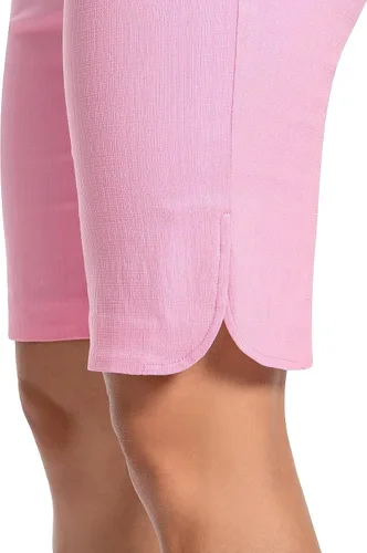 Miniatura 8 de Pantalones cortos de vestir con dobladillo de tulipán súper elásticos para mujer, con bolsillos, tallas regulares, pequeñas y grandes