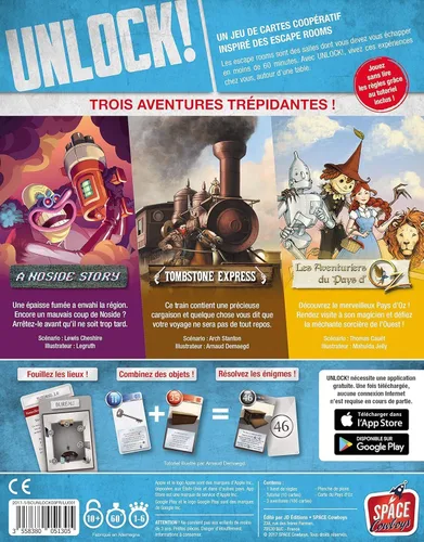 Miniatura 3 de ¡DESBLOQUEA! Juego de cartas de aventuras secretas - Aventura cooperativa inspirada en salas de escape, juego familiar divertido para niños