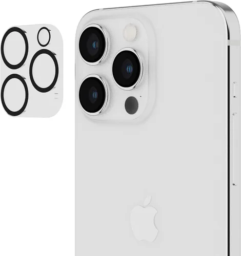 Miniatura 3 de Tech21 Impact Glass - Pantalla antirreflejos con protector de lente de cámara para iPhone 15 Pro Max