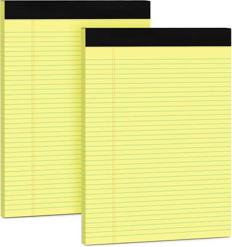 Miniatura 15 de Blocs de Notas de Color 5x8, Paquete de 48 Blocs Legales Pequeños Rosa 5x8, Blocs de Notas Legales Pequeños con Rayas Universitarias Fácil