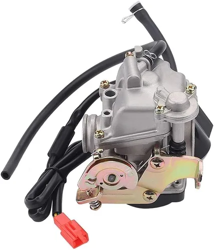 Miniatura 5 de Carburador 49cc 50cc para Scooter GY6 Compatible con Ciclomotor Taotao de 4 Tiempos Carburador 18mm de Gran Calibre 139QMB 139QMA PD18J Motores