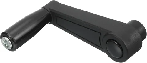 Miniatura 7 de uxcell Mango de máquina giratorio de 0.630 x 7.559 in (diámetro x L), mango de manivela de torno universal para máquina de molienda de torno