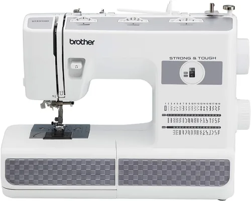 Miniatura 8 de Máquina de coser Brother ST371HD, fuerte y rígida, con 37 tipos de puntada