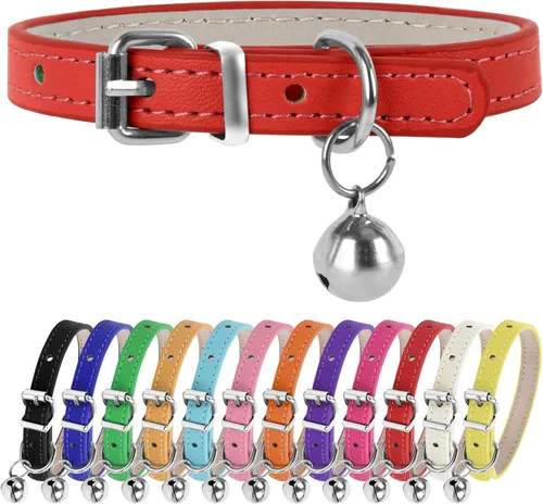 Miniatura 6 de XXS Collar para Perro Collar para Perro Teacup, Collares para Perro Rosa, Collares para Perro Teacup para Perros Pequeños y Gatos, Rosa, 3/8