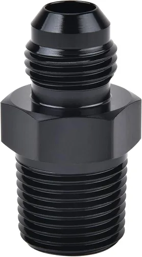 Miniatura 51 de EVIL ENERGY Adaptador de ajuste de 6AN a 3/8" NPT macho de 90 grados, aluminio