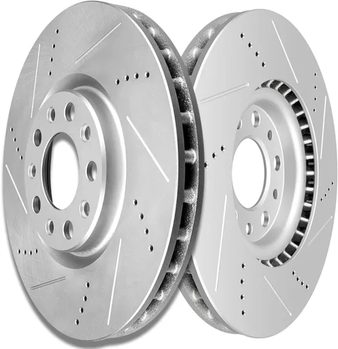 Miniatura 21 de SCITOO Rotores de freno traseros, 2 kits de frenos para Acura Integra 1990-2001, Honda Civic 1992-1995 1999-2000, para Civic del Sol 1993-1997, CRX