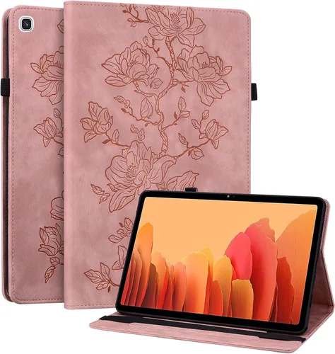 Miniatura 37 de Funda para Samsung Galaxy Tab S5e 10.5 2019 Modelo SM-T720/T725/T727, funda delgada de piel sintética con soporte multiángulo y soporte