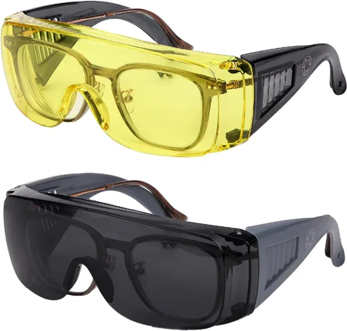 Miniatura 21 de UNCO - Gafas de seguridad sobre gafas, gafas protectoras, antiniebla, trabajo, gafas de seguridad sobre Negro