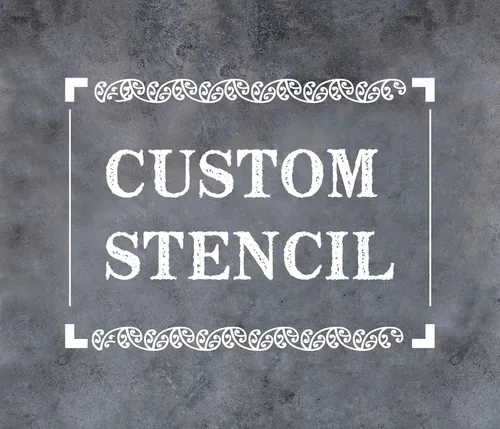 Miniatura 2 de GSS Designs - Plantillas personalizadas para pintar, plantillas personalizadas, crea tus propias plantillas, plantillas reutilizables, crea