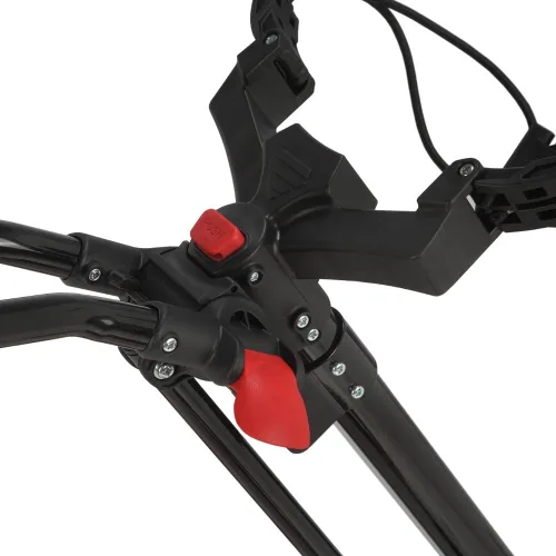 Miniatura 5 de Golf X-Lite One-Click - Carrito de golf plegable, color negro y rojo