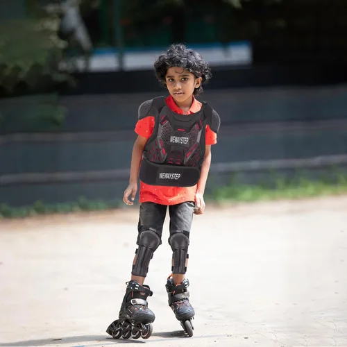 Miniatura 7 de Armadura de Bicicleta de Tierra para Niños - Equipo Protector de Motocross con Protector de Pecho, Rodilleras y Coderas para Ciclismo y Conducción