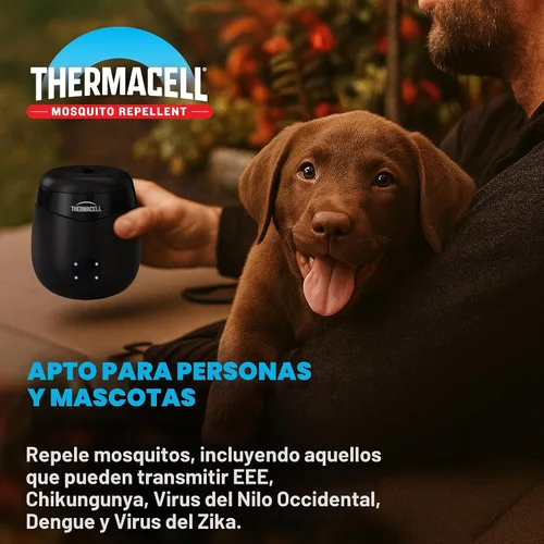 Miniatura 4 de Thermacell E55 Repelente de mosquitos recargable, repelente de mosquitos altamente eficaz y recargable