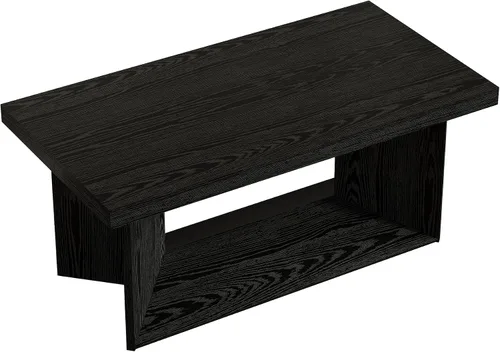 Miniatura 8 de Tribesigns Mesa de comedor de 63 pulgadas para 4-6, mesa de cocina de granja con pedestal resistente, muebles rectangulares de madera para el hogar