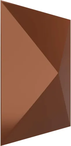 Miniatura 2 de Ekena Millwork 11 7/8 pulgadas de ancho x 11 7/8 pulgadas de alto Sellek EnduraWall Decorativo Panel de pared 3D, cobre