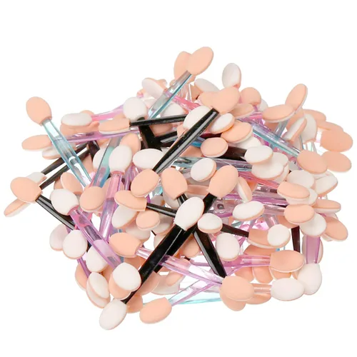 Miniatura 5 de Akstore 30PCS Aplicadores Desechables de Esponja de Doble Cara para Sombra de Ojos, Brochas para Sombra de Ojos, Brochas de Maquillaje 30 piezas