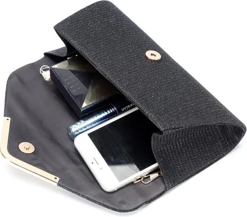 Miniatura 5 de Bolsos de mano brillantes para mujer bolso de noche para mujer bolso de mano para mujer bolso de mano para fiesta graduación boda