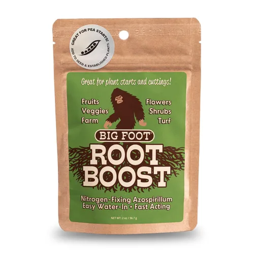 Big Foot Polvo soluble en agua probiótico para plantas establecidas y trasplantes – Cultiva el tamaño de la raíz, aumenta el nitrógeno, cultiva