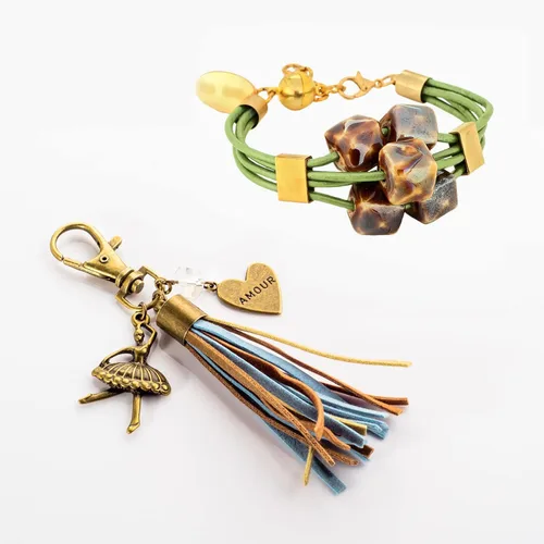 Miniatura 6 de HARFINGTON 50 tapas de extremo de cordón de 0.217 in de identificación de cobre, tapas de extremo de barril para bricolaje, pulseras, collares