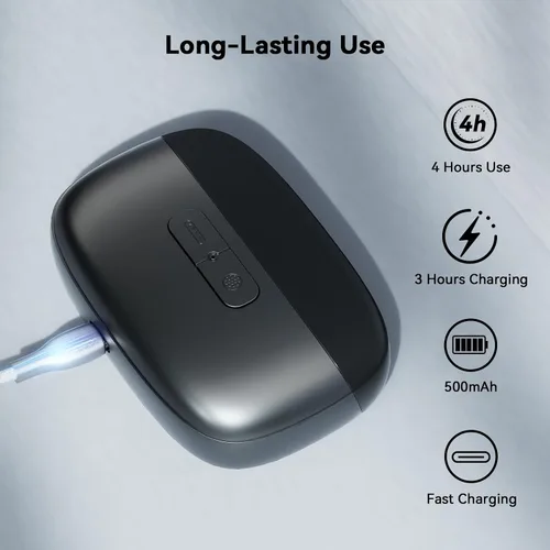 Miniatura 3 de Cortaúñas eléctrico, recortador de uñas eléctrico con almacenamiento de luz y restos de uñas, cortaúñas eléctrico con pulido, cortaúñas automático