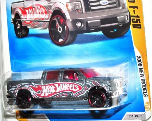 Miniatura 2 de Hot Wheels 2009-011 Ford F-150 Nuevos Modelos GRIS Escala 1:64