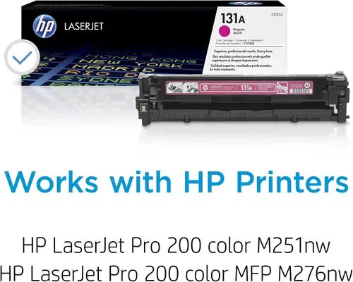 Miniatura 2 de HP 131A (CF213A) Cartucho de toner magenta.