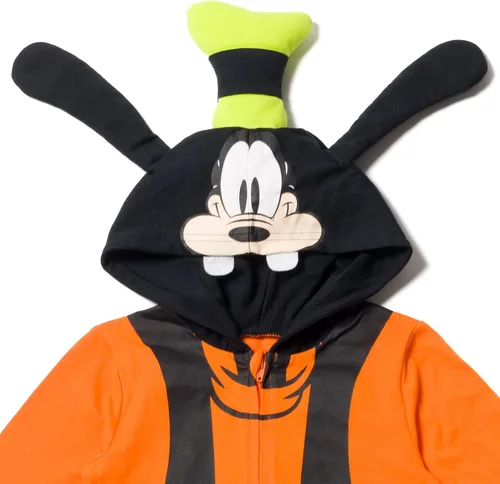 Miniatura 3 de Disney Mickey Mouse - Overol con capucha y cremallera para bebé