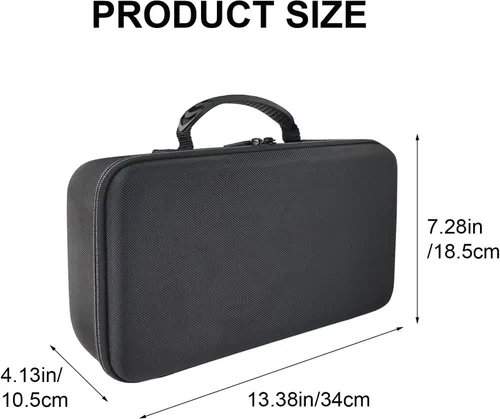 Miniatura 2 de Estuche de almacenamiento duro con inserto de espuma personalizable - Estuche protector de EVA para cámaras, consolas de juegos, instrumentos