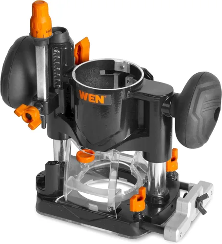 Miniatura 9 de WEN RT1460 Enrutador de mano de 6 amperios de velocidad variable de 1/4 pulgada para molduras de laminado en carpintería
