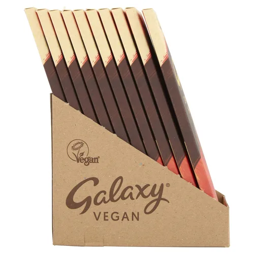 Miniatura 6 de Galaxy Vegan Chocolate con avellana caramelizado 3.53 oz x 6 (3.5 onzas x 6)