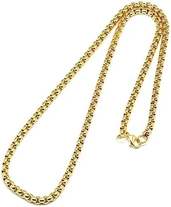 Miniatura 3 de Collar combinado de Mano Cornuto y Cornicello, en cadena de caja de 24 pulgadas, para hombre, cuerno de mano italiano de la suerte, antimal de ojo