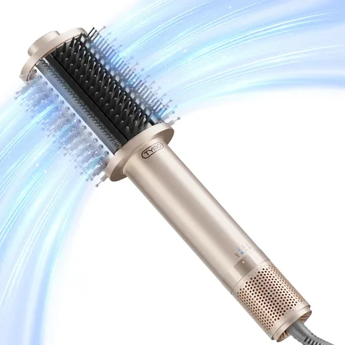 TYMO Cepillo secador de pelo 4.0, ligero 3 veces más rápido, cepillo secador de pelo iónico 5 en 1 que añade brillo, volumen y plenitud para estilos