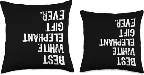 Miniatura 3 de Best White Elephant Gift Ever Upside Down Xmas Christmas Apparel & Tees - Almohada de 16 x 16 pulgadas, multicolor