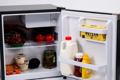 Miniatura 8 de Frigidaire Mini refrigerador compacto de 1.6 pies cúbicos, perfecto para el hogar u oficina, serie contemporánea, negro, 1.6 pies cúbicos
