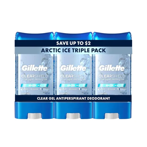 Gillette Antitranspirante y desodorante para hombres, protección contra el sudor y el olor 72 horas, frescura de larga duración, tecnología
