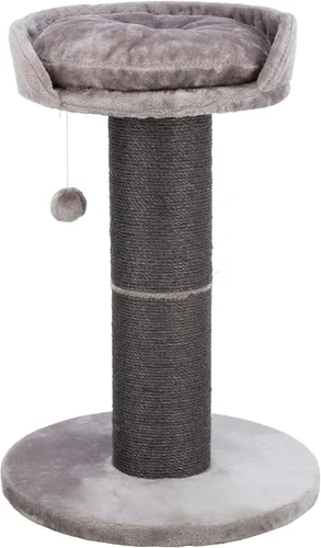 Miniatura 6 de Trixie Fonda Rascador para gatos de 39 pulgadas, rascador para gatos con base de tela suave y cuerda de sisal duradera, para gatos grandes con base