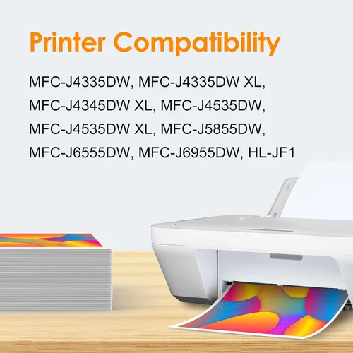 Miniatura 2 de MFC-J4335DW LC406 LC406XL Cartuchos de tinta para impresora Brother LC 406 XL 406XL para MFC-J4335DW MFC-J5855DW MFC-J6555DW MFC-J4535DW MFC-J6955DW