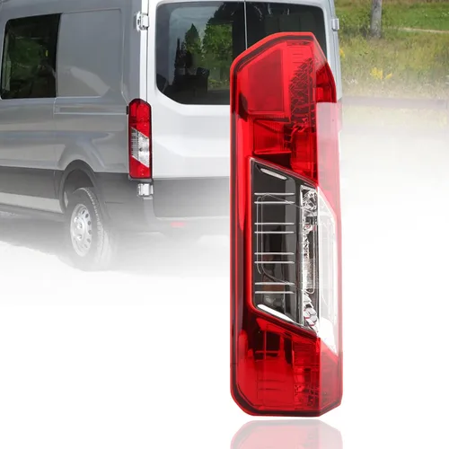 Luz Trasera para Ford Transit T150 250 350 2015 2016 2017 2018 2019 2020 Sin Bombilla y Arnés (Lado del Conductor Izquierdo)