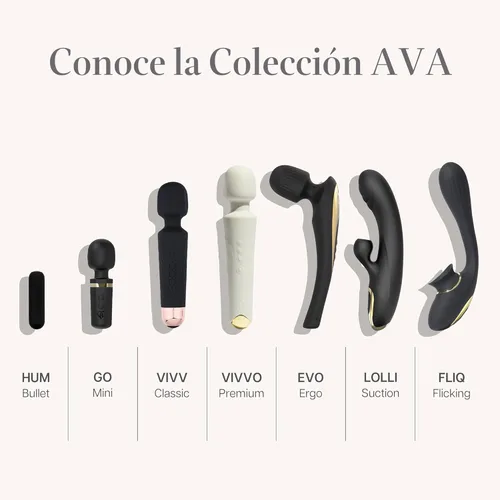 Miniatura 9 de Ava Vibrador de varita sexual [vibrador estimulador de clítoris] Vibrador para mujer Juguete sexual Regalos para mujeres 20 patrones y 8
